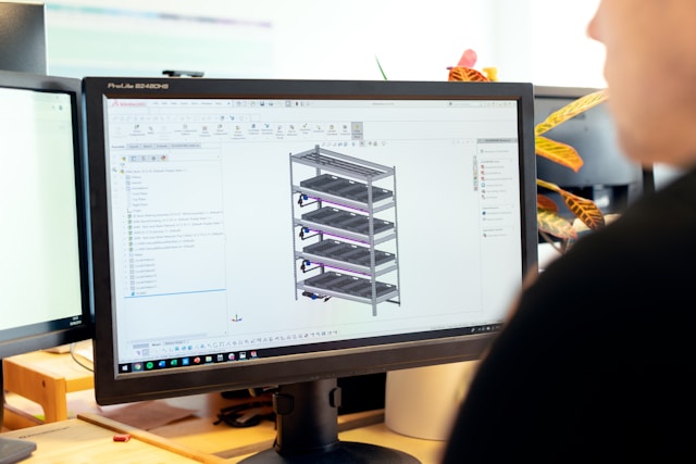 Service company tracking client projects and billing using ERP software